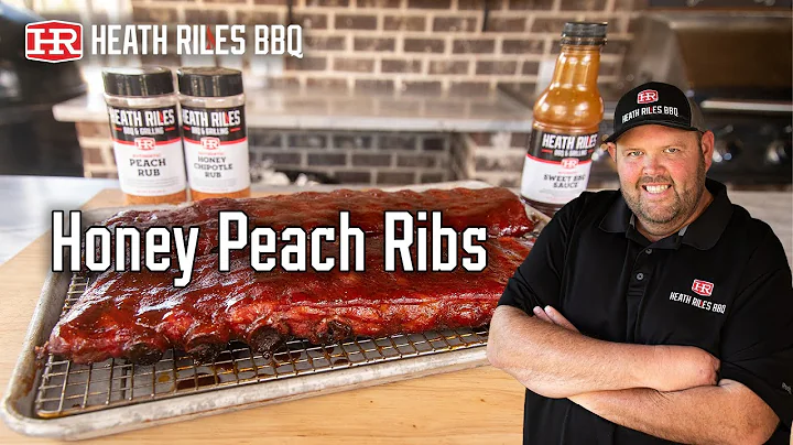 Honey Peach St. Louis Style Ribs on the Traeger Ir...
