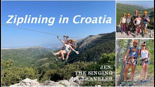 Ziplining in Croatia - Summer Fun in Croatia by Jen The Singing Traveler 879 views 1 year ago 10 minutes, 39 seconds