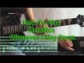 How To Play Metallica - Wherever I May Roam (Guitar Lesson With Tabs Riffs)