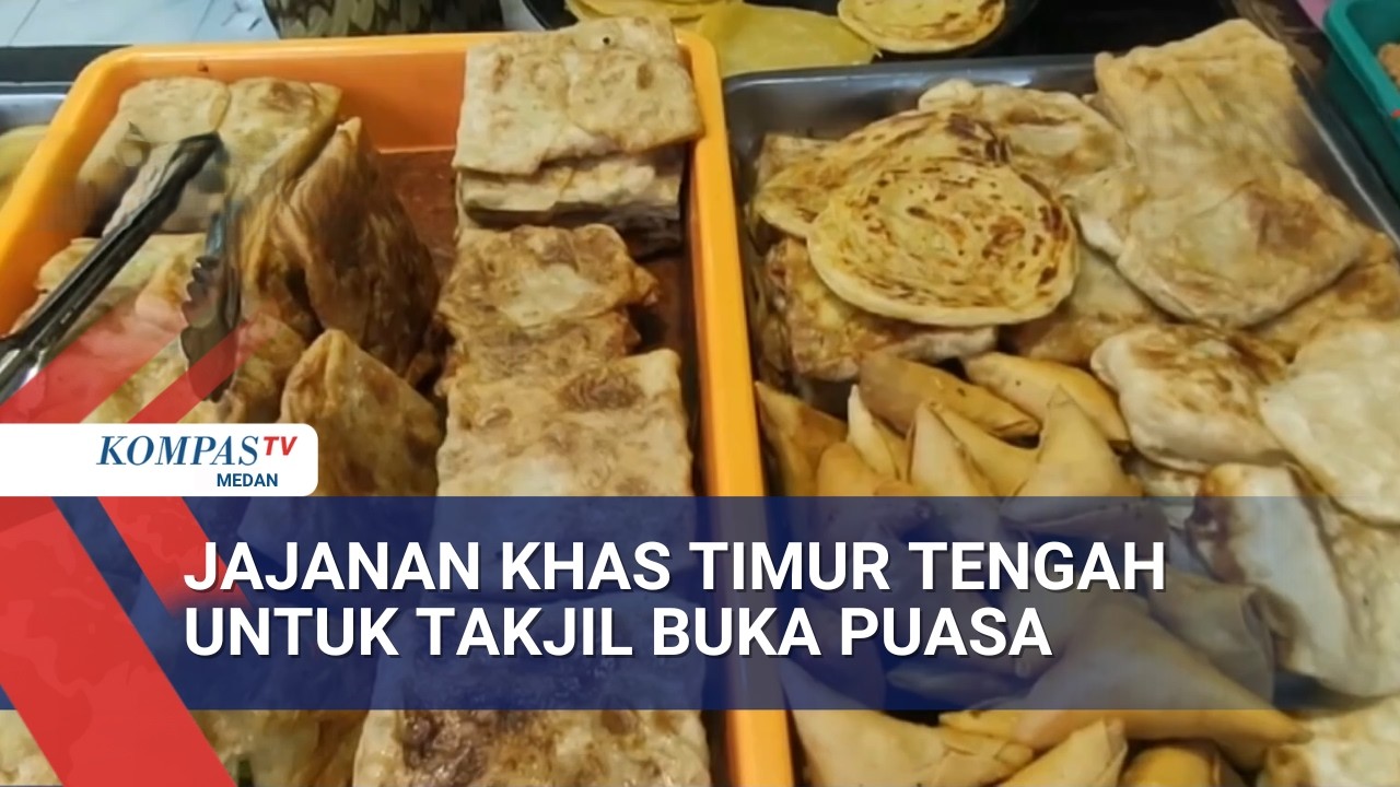 Jajanan Khas Timur Tengah Diserbu Pembeli Saat Ramadan