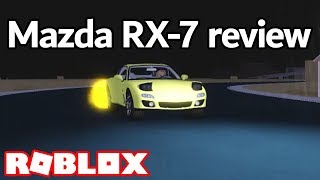 Mazda RX-7 review | ROBLOX Vehicle Simulator
