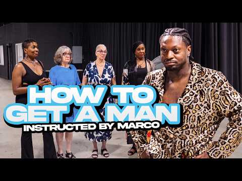 Funny Marco Teaches Older Women How To Get A Man