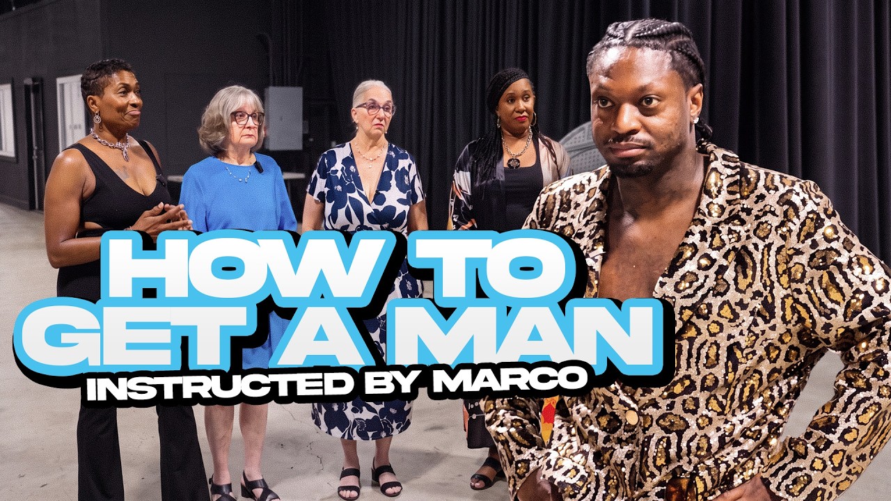 Funny Marco Teaches Older Women How To Get A Man