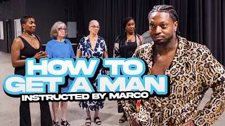 Funny Marco Teaches Older Women How To Get A Man