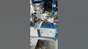 Door hinge assembly machine, full automatic assembly and riveting #assemblymachine #doorhinge合页自动装配机