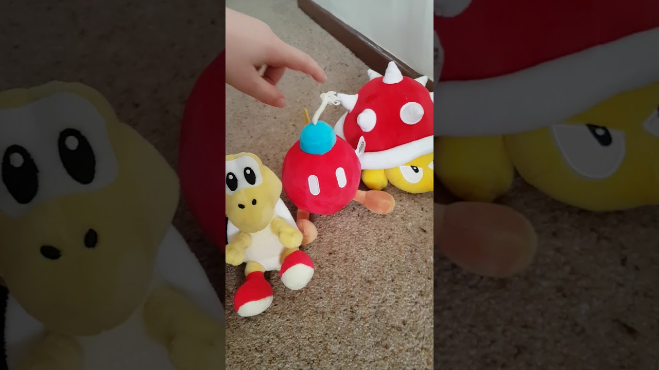 Mario plush collection YouTube