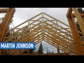 FINALLY Installing the Trusses | Off Grid Cabin Build #32