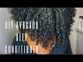 HOW TO | EASY DIY Avocado Deep Conditioner for NATURAL HAIR