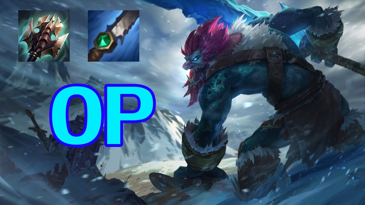 LOLTH Trundle OP โทรลกัดแหลก Perfect Objective Jungle Twitch