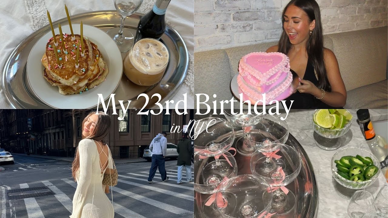 my 23rd birthday weekend in nyc