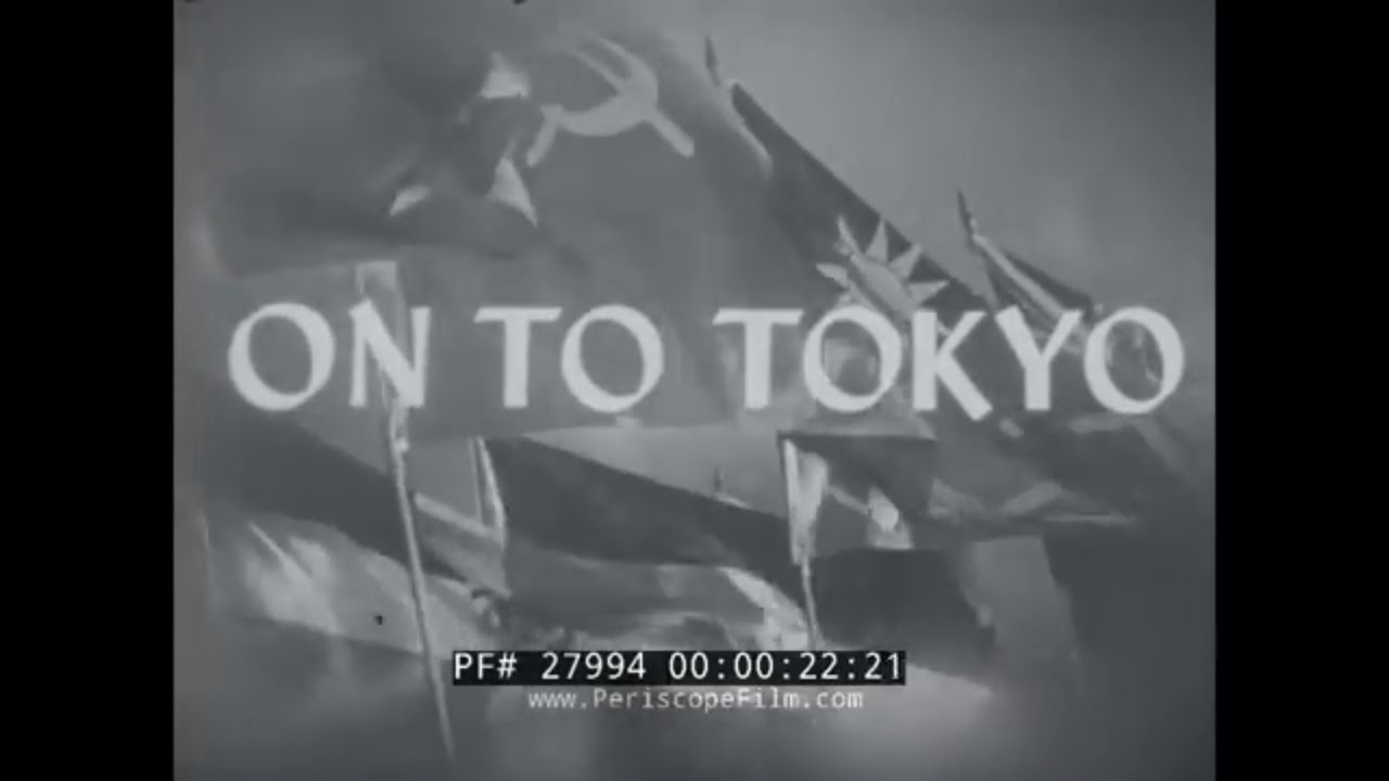 1945 POST-VE DAY, PRE-VJ DAY  WORLD WAR II MOVIE "ON TO TOKYO"  27994