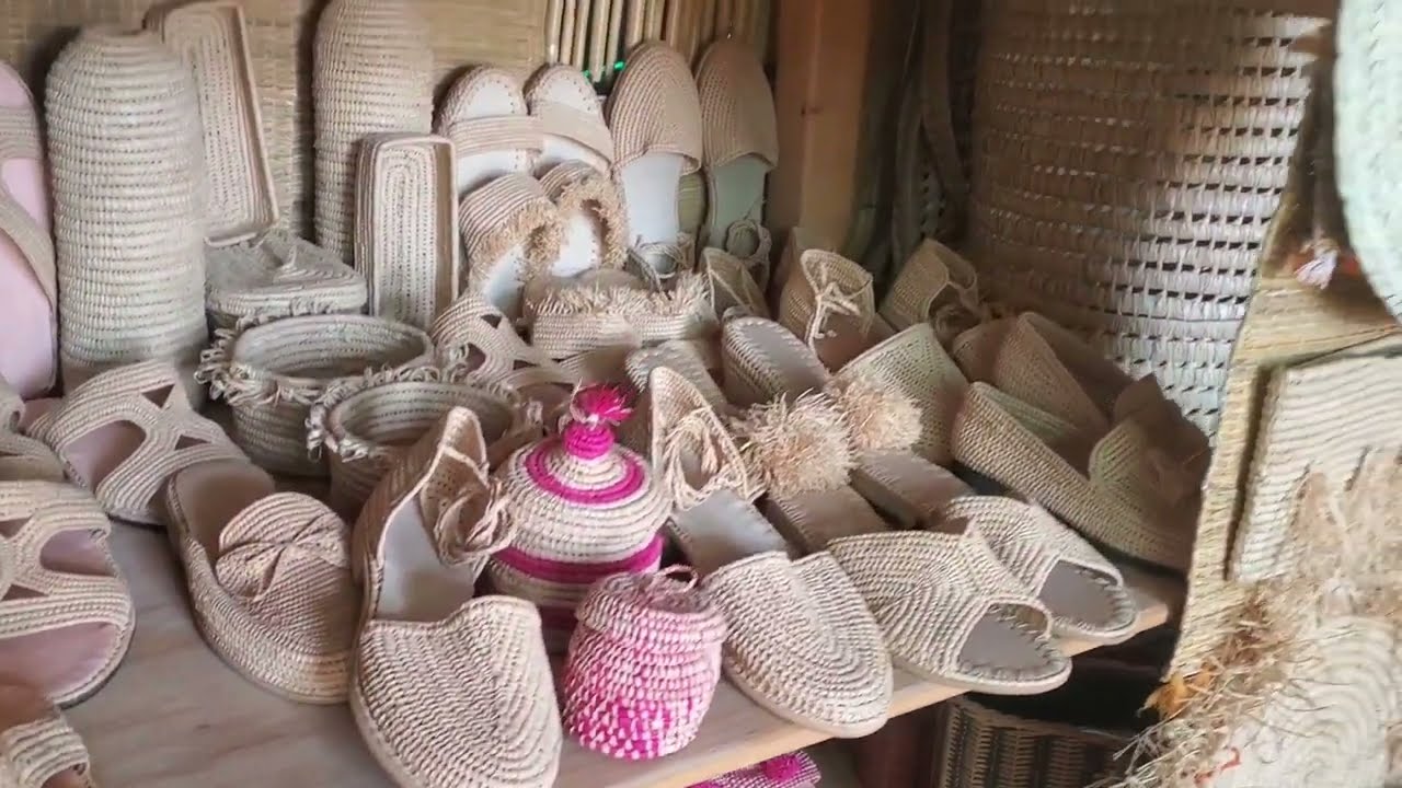 منتوجات من القصب والدوم مع فؤاد المراكشي