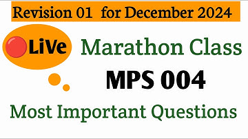 MPS 004 Most Important Questions with Answers | MPS-004 तुलनात्मक राजनीति : मुद्दे और प्रवृत्तियाँ