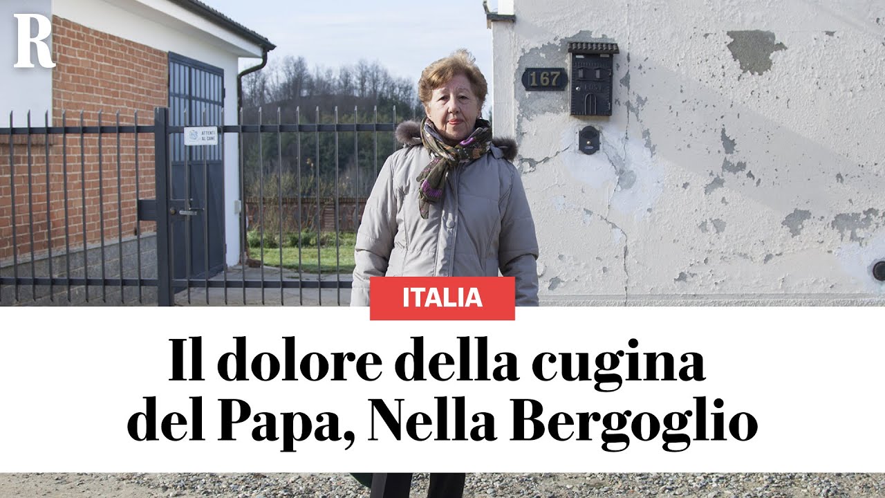 PAPA FRANCESCO, il dolore della cugina Nella Bergoglio: 