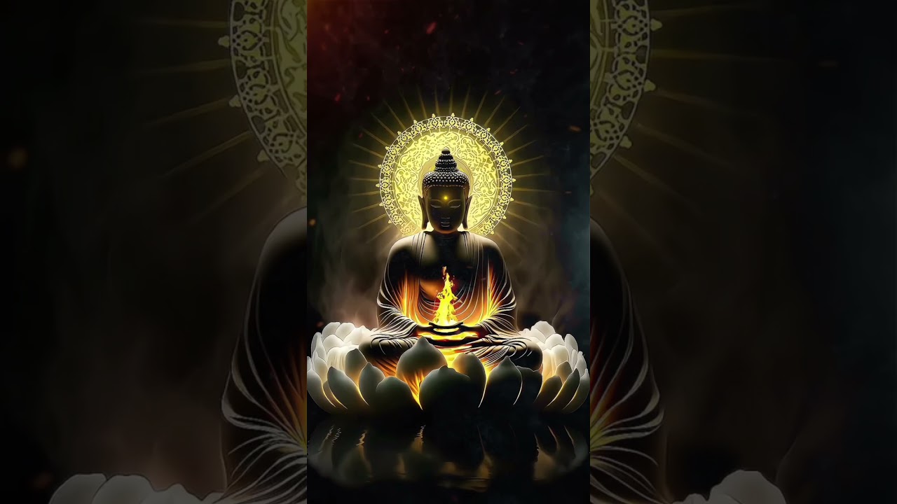 “The Flame of Enlightenment 🔥 | Lord Buddha Cinematic Meditation Scene | 