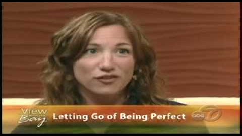 Letting go of being perfect