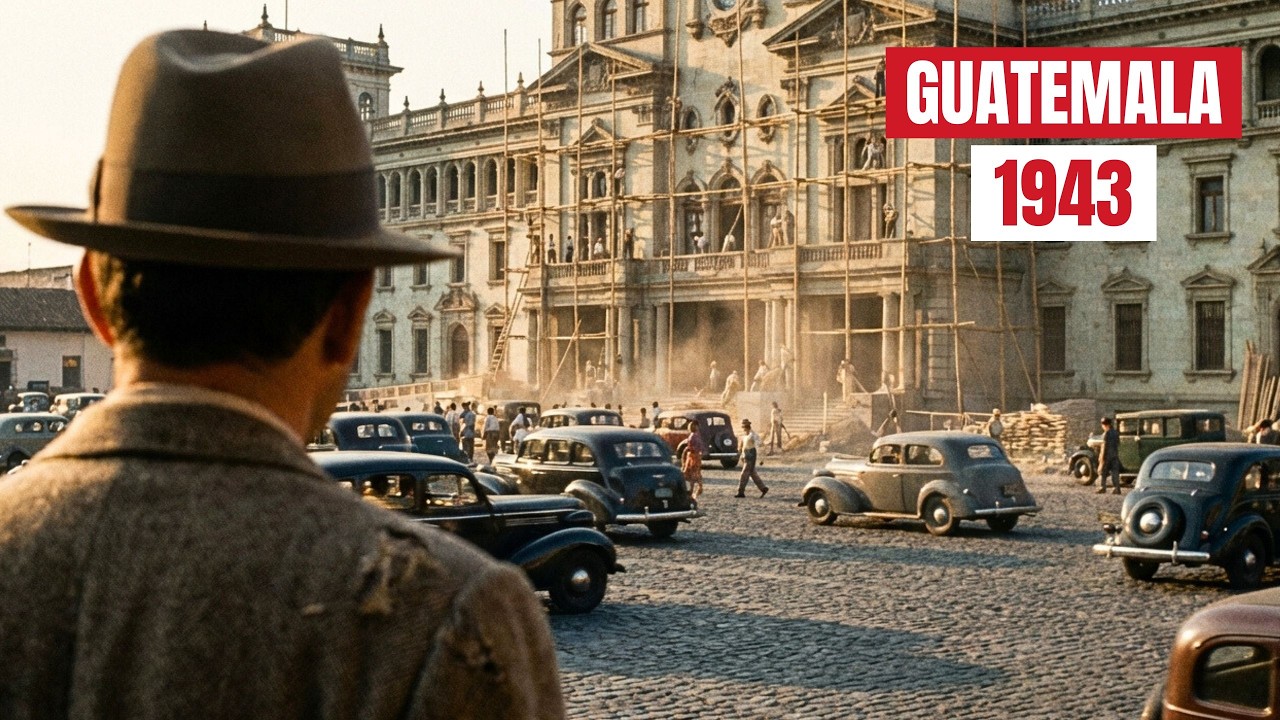 Guatemala en 1943 | La rutina de la capital mientras el nuevo palacio nacía
