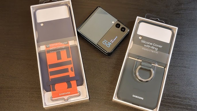 Official Samsung Galaxy Z Flip3 cases leak, show kooky design with belts  and D-rings -  news