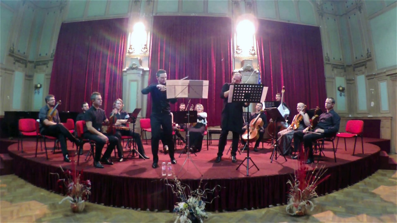 J. S. Bach Double Concerto for Violin and Viola(Oboe) + encore(short version of HH Passacaglia)