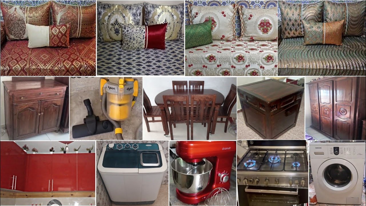 أثاث للبيع💥هميزات اليوم خطيرة بأثمنة مناسبة💥بلاكار كوزينة💥طاولة أكل💥غسالة ملابس💥والمزيد من الهميزات💥