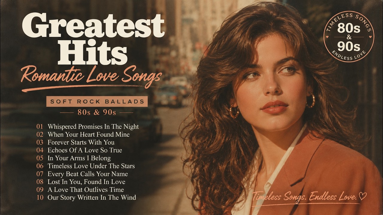 ️ Greatest Hits Romantic Love Songs | Soft Rock 70s, 80s, 90s | Endless ...