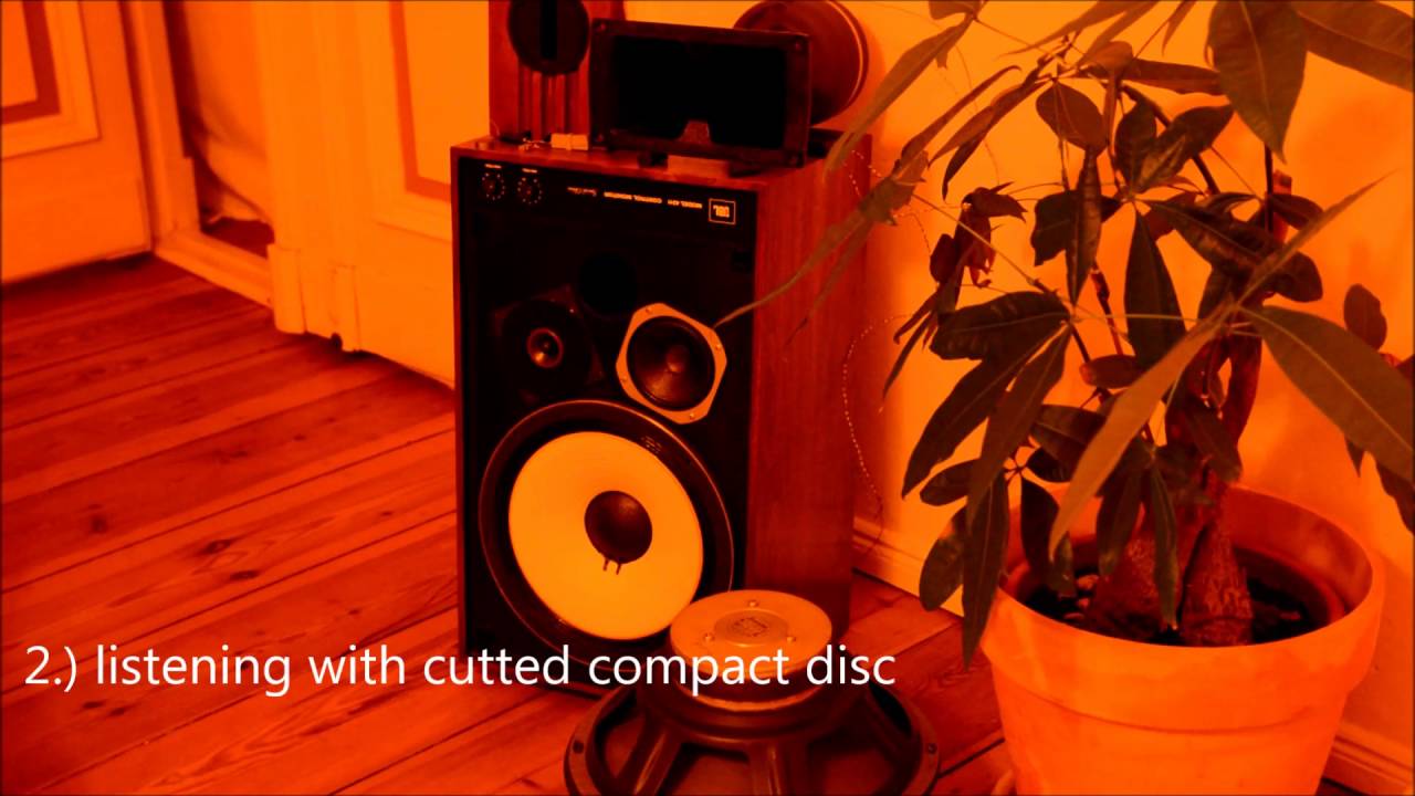 Gläss Audio Desk CD Sound Improver- Edge Cutting and Results - YouTube