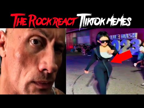 The Rock reacts Tiktok Memes | Memes