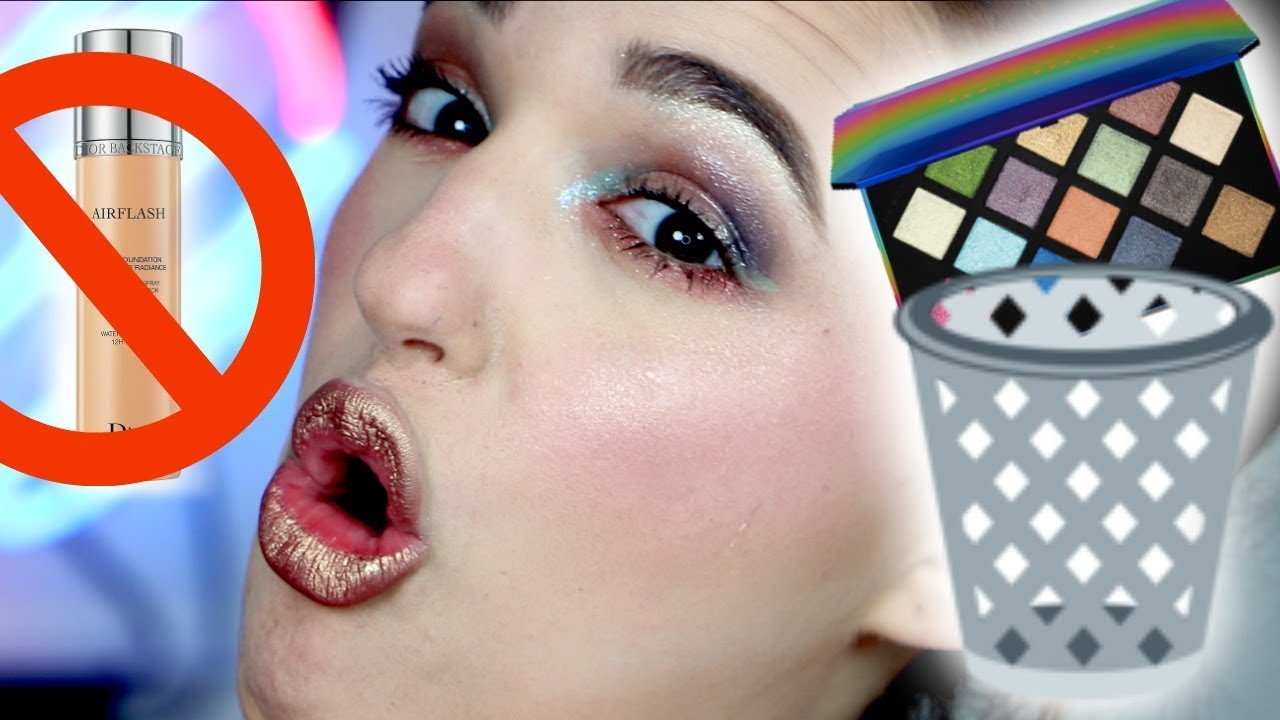 FULL FACE OF MAKEUP I'M THROWING AWAY! YouTube