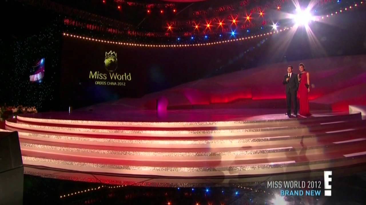 Jason Cook Co-Hosts Miss World 2012