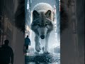 🌌🐺 A gigantic wolf appeared in the middle of Tokyo…#shorts #aivideo #aiart #tokyo #artwork