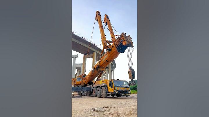 The bridge crane unfolds its arms- Good tools and machinery make work easy
