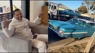 Mike Epps Brings Out His Old School Chevy For His 54th Birthday