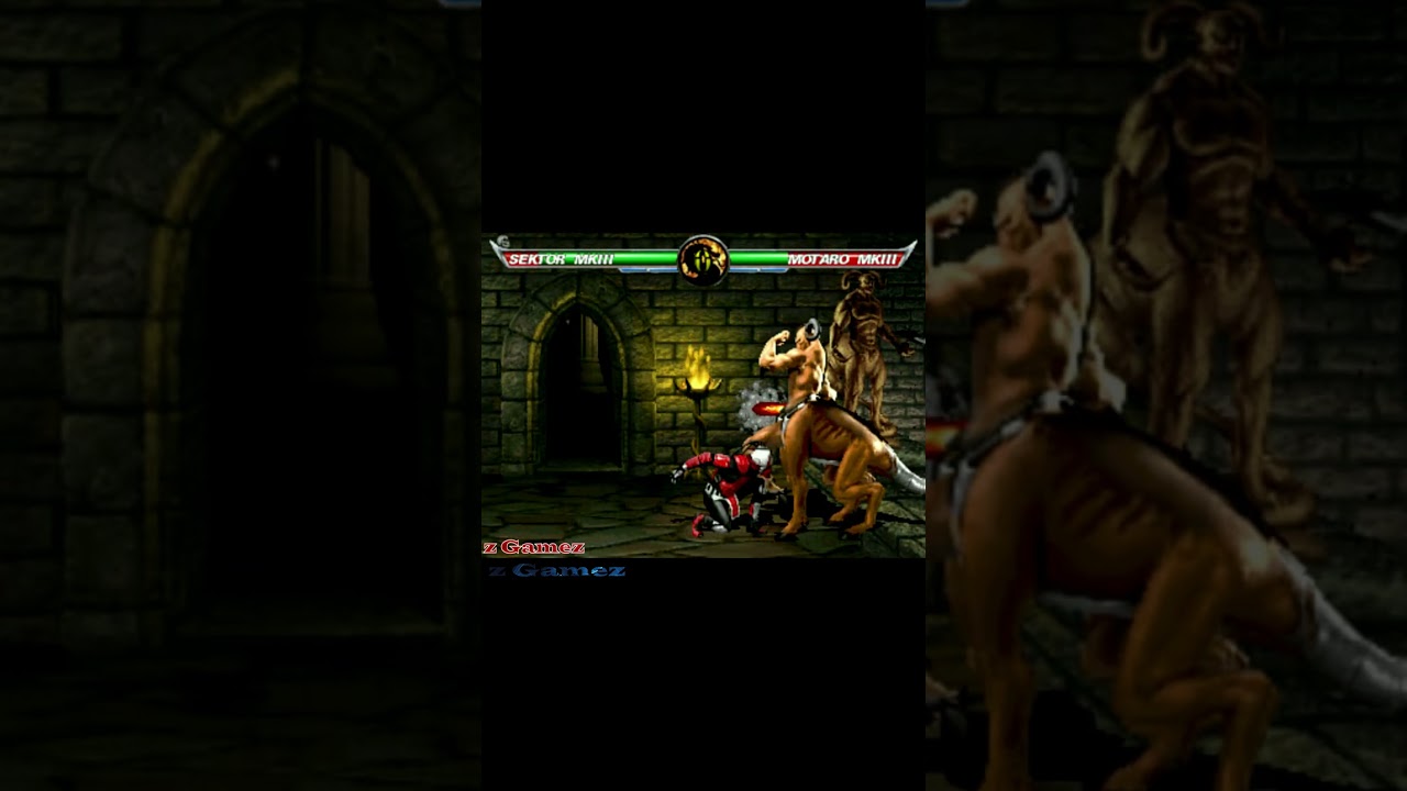 MK Mugen 4.8.1 project - Sektor MKIII vs Motaro MKIII #2 - Мортал Комбат