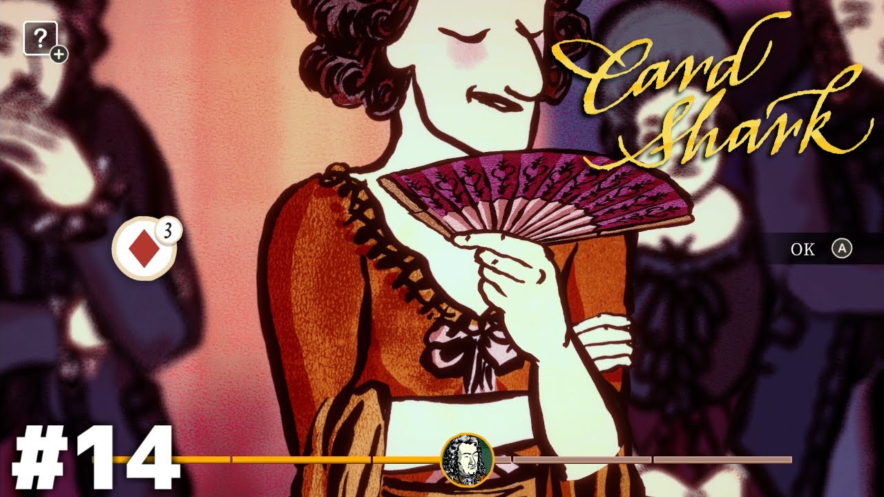 そこには卓の外から勝負を操る妖艶なマダムの姿が【Card Shark】＃１４