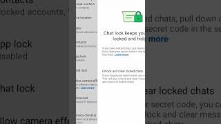 WhatsApp Chat Lock ko kaise clear/unlocked kaise kre 30 secend me🔓 sikhe#viralvideo#viralshort#viral