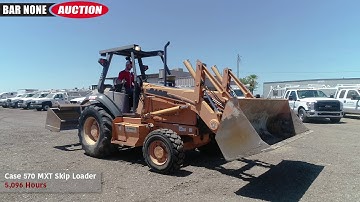 Case 570 MXT Skip Loader