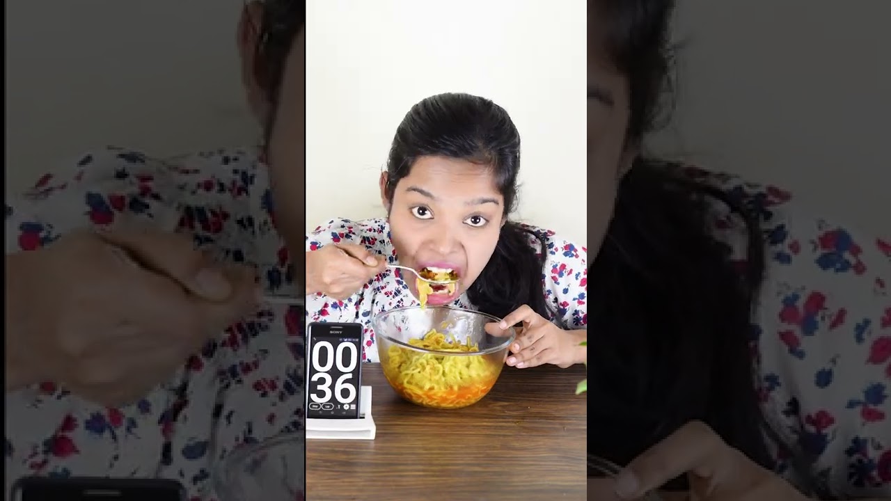 ASMR Soupy Maggi Eating  