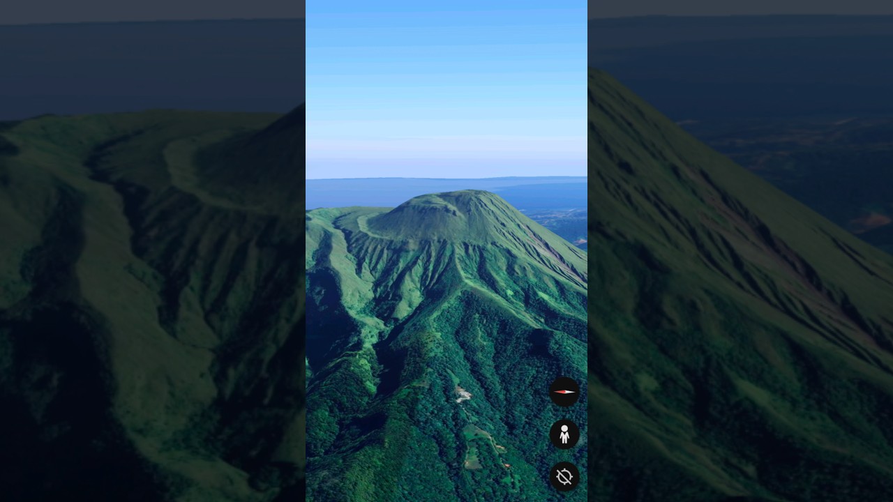 Mount Pelee, Island of Martinique in Caribbean 