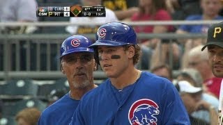 CHC@PIT: Rizzo gets Cubs on board in the fourth
