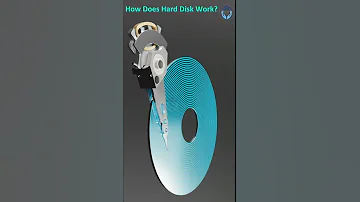 How Does Hard Disk Work HDD Store Data Shorts Trending Harddisk 