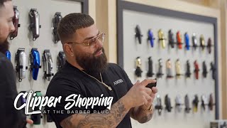 Jay Majors Goes Clipper Shopping at The Barber Plug