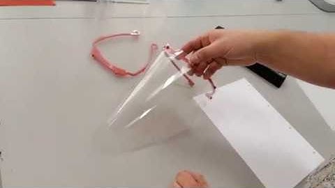 Need a Thing 3D Printing COVID-19 face shield assembly instructions