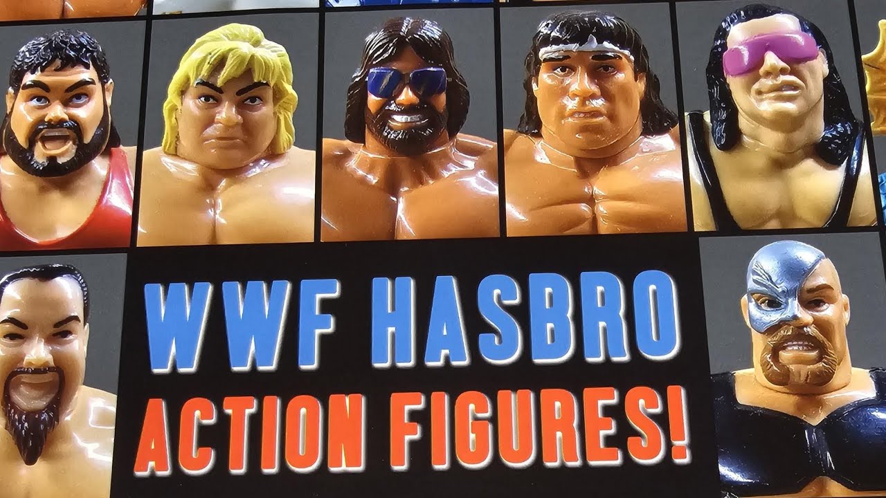 Every Hasbro WWF Ation Figure Ever Released Checklist