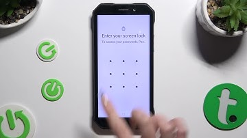 How to Check Saved Passwords on DOOGEE S61 Pro - Autofill with Google