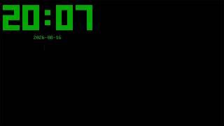 `tty-clock` in NetBSD