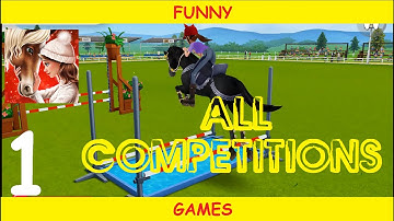 My Horse Stories Gameplay Walkthrough (Android,iOS) - All Competitions Part 1