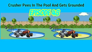 Crusher Pees In The Pool And Gets Grounded