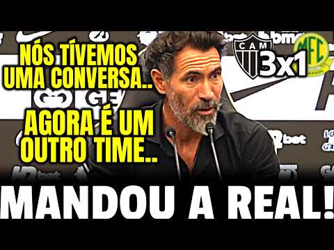 NÃO DEIXOU NADA GUARDADO! OLHA O QUE EDUARDO DOMINGUEZ REVELOU APÓS ATLETICO 3 x 1 MIRASSOL