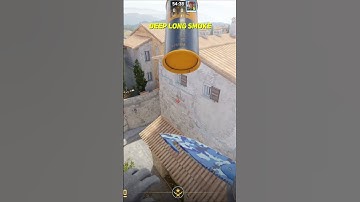 Deep Long Smoke Inferno CS2 From Second Mid #shorts