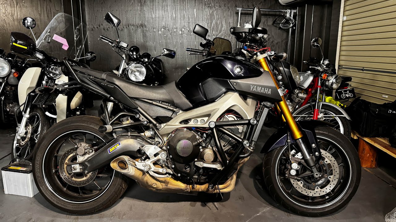 Yamaha MT-09 Reference Video: One of the bikes in Ninomiya's